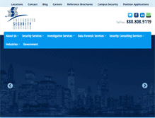 Tablet Screenshot of intesecurity.com